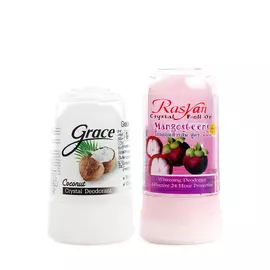 Набор Дезодорант-кристалл 2 в 1 (мангостин + кокос)