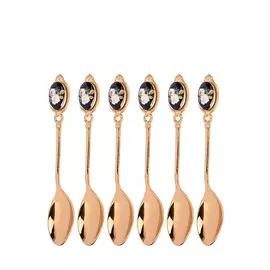 Набор из 6-ти чайных ложек "Кобальт"