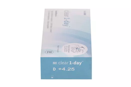 Линзы Clearlab Clear 1-day контактные R 8.8 (диоптрия +4,25), 30 шт