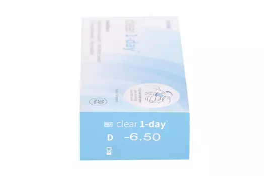 Линзы Clearlab Clear 1-day контактные R 8.7 (диоптрия -6,5), 30 шт