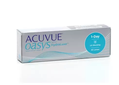 Линзы ACUVUE Oasys 1-Day контактные with hydraluxe R 9,0 (диоптрия -5,75), 30 шт