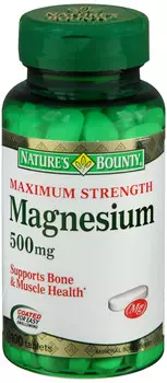 Nature's Bounty Магний 500 мг таблетки 100 шт.