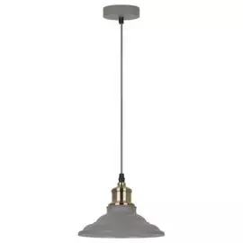 Светильник подвесной Camelion PL-600 C68 Camelion 13415 макс. мощ. 40Вт, ~230В, 1хE27, интерьерный, серия "LOFT" серый + стар медь
