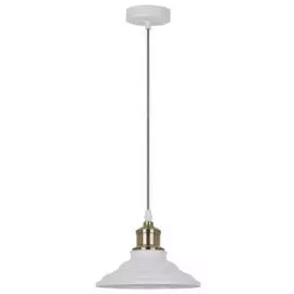 Светильник подвесной Camelion PL-600 C69 Camelion 13418 макс. мощ. 40Вт, ~230В, 1хE27, интерьерный, серия "LOFT" белый + стар медь