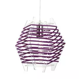 Светильник подвесной HIPER H085-2 E27 фиолетовый
