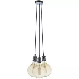Светильник подвесной HIPER H156-5 E27 black chrome