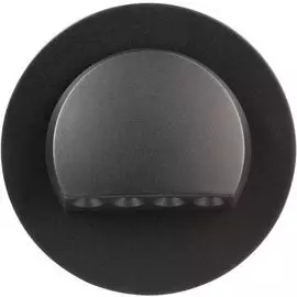 Светильник Zamel 09-221-62 RUBI Черный/Тепл.бел. в монт.коробку, 230V AC