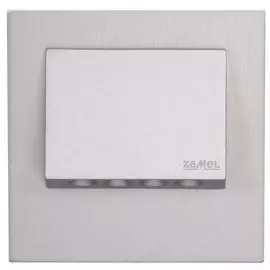 Светильник Zamel 11-221-11 NAVI Алюминий/Хол.бел. в монт.коробку, 230V AC
