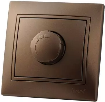 Светорегулятор Lezard 701-3131-115 Mira СП 800Вт свет. корич. перламутр.