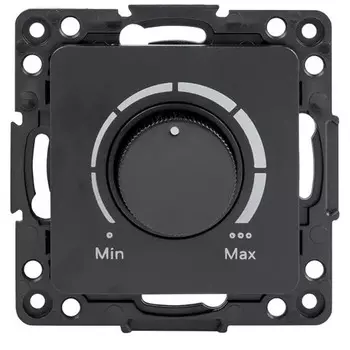Светорегулятор EKF EZD06-101-10 Стокгольм 600W 220В механизм винтовые клеммы черный