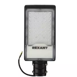 Светильник Rexant 607-305 светодиодный консольный ДКУ 01-70-5000К общего назначения IP65 6000Лм черный