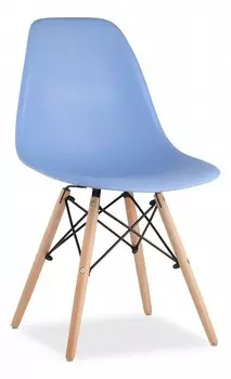 Стул Eames Wood Stool Group 8056PP LIGHT BLUE 60202