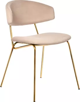 Стул Elle латте с золотыми ножками Bradex Home RF 0780