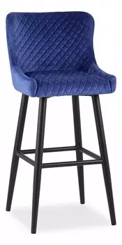 Стул барный Ститч Stool Group MC15B VELVET HLR-65 DUAL, MC15B VELVET HLR-65+MC15B LEGS