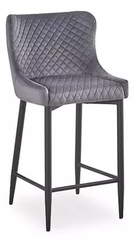Стул барный Ститч Stool Group MC15CT VELVET HLR-21 DUAL