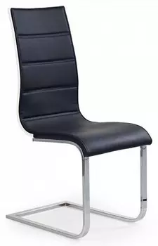 Стул K104 Halmar V-CH-K/104-KR-CZARNY/BIALY-EKO