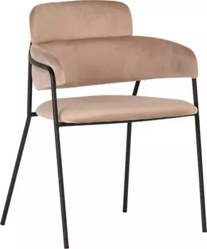 Стул Napoli латте с черными ножками Bradex Home FR 0326