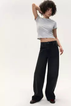 Джинсы baggy fit со средней посадкой
