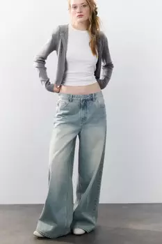 Джинсы baggy fit со средней посадкой