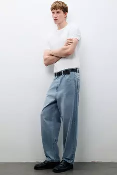Джинсы baggy fit зауженные