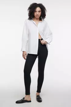 Джинсы skinny облегающие с высокой посадкой
