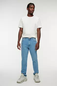Джинсы slim зауженные базовые