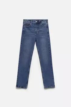 Джинсы slim зауженные со средней посадкой