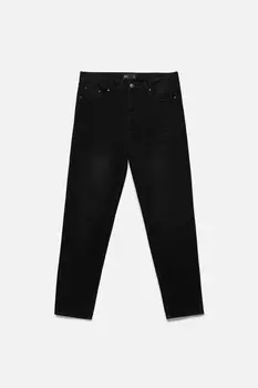 Джинсы slim зауженные со средней посадкой