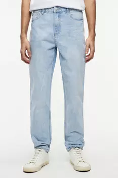 Джинсы tapered зауженные базовые