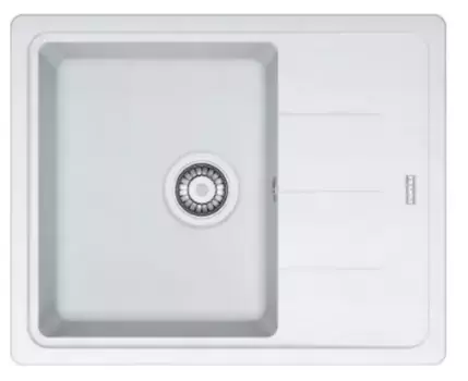 Мойка для кухни «Franke» Basis BFG 611-62 C 62/50 114.0280.850 искусственный камень белый