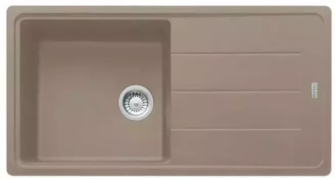 Мойка для кухни «Franke» Basis BFG 611-97 97/50 114.0490.336 искусственный камень миндаль