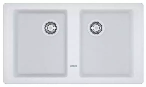 Мойка для кухни «Franke» Basis BFG 620-86 86/50 114.0276.152 искусственный камень белая