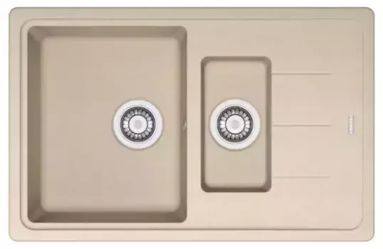 Мойка для кухни «Franke» Basis BFG 651-78 78/50 114.0280.885 искусственный камень бежевый