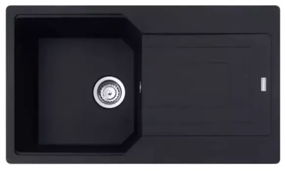 Мойка для кухни «Franke» Urban UBG 611-86 86/50 114.0580.383 искусственный камень черный матовый
