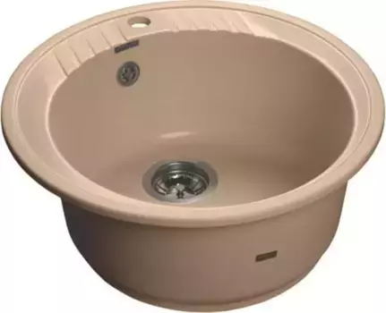 Мойка для кухни «GranFest» Rondo GF-R520 52/52 искусственный камень топаз
