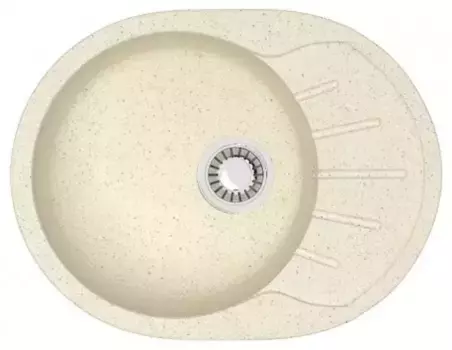 Мойка для кухни «Azario» Light 57/44 искусственный камень бежевая