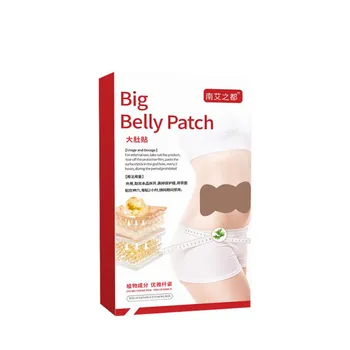 Belly Patch Сжигание жира Талия Живот Диета Натуральный антицеллюлитный Кровообращение 5Pcs (in one box)