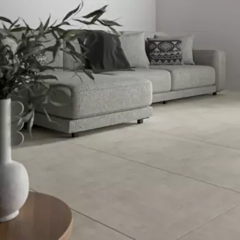 Глазурованный керамогранит Ceramente Stellare Cement Pro 60x60x0.95 см 1.44 м матовый цвет светло-серый