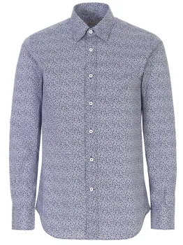 Рубашка Slim Fit хлопковая CANALI