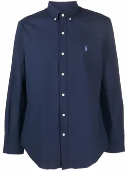 Рубашка с вышивкой Polo Pony POLO RALPH LAUREN, синий