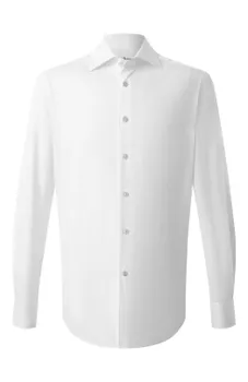 Хлопковая рубашка Kiton