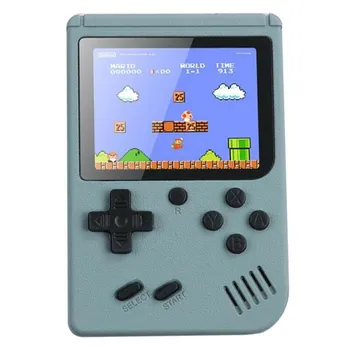 Забавная портативная игровая консоль в стиле ретро Gameboy, встроенная 500 классических игр, детский подарок