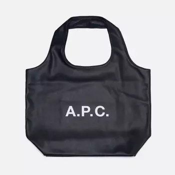 Сумка A.P.C. Ninon Tote, цвет чёрный