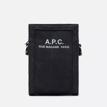 Сумка A.P.C. Recuperation Crossbody Pouch, цвет синий