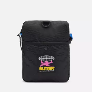 Сумка Butter Goods Ripstop Side, цвет чёрный