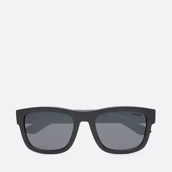 Солнцезащитные очки Prada Linea Rossa 01ZS 15P60A, цвет чёрный, размер 56mm