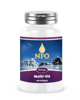Биологически активная добавка «Мульти-Вит», 180 капсул Norwegian Fish Oil