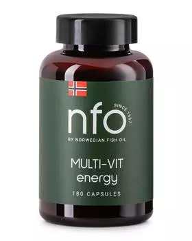 Биологически активная добавка «Мульти-Вит», 180 капсул Norwegian Fish Oil