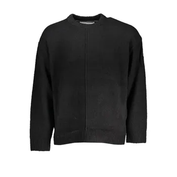 Черный хлопковый свитер Calvin Klein