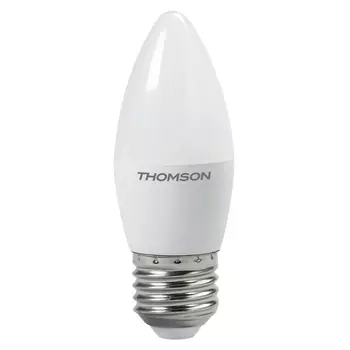 лампа светодиодная THOMSON Candle 10Вт E27 830Лм 4000K свеча